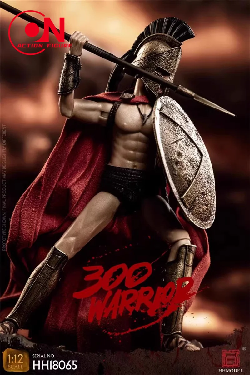 In Stock HHMODEL HH18065 1/12 Scale Sparta Warriors Action Figure 6'' Male Soldier Figurine Model Full Set Collectible Model