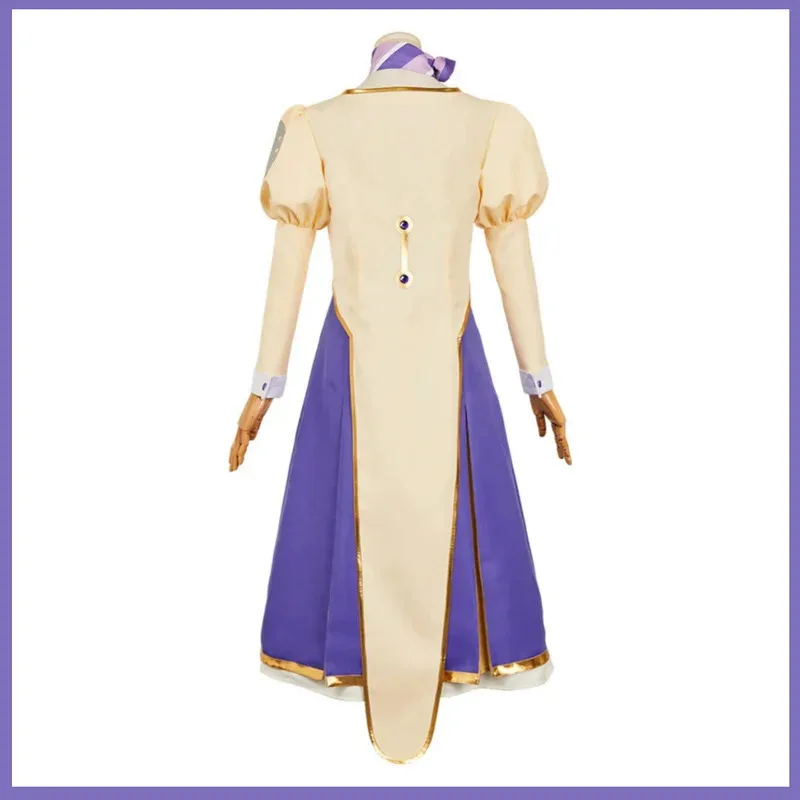 애니메이션 아포칼립스 야치요 코스프레 의상 갤럭시 타워 호텔 임시 관리자 로봇 가발 드레스 코트 여성 귀여운 의상;3'v,6.h;8'