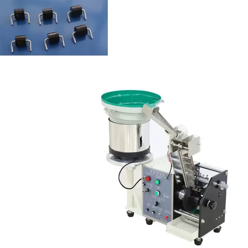 Automatic Tape Braiding Resistance Diode Electronic Component Forming Machine