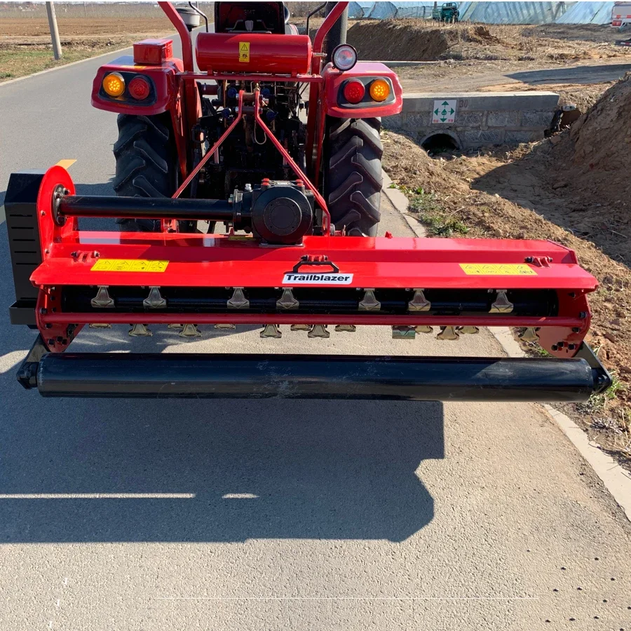 Walking Behind Flail Mulcher Tosaerba PTO con CE per giardino agricolo