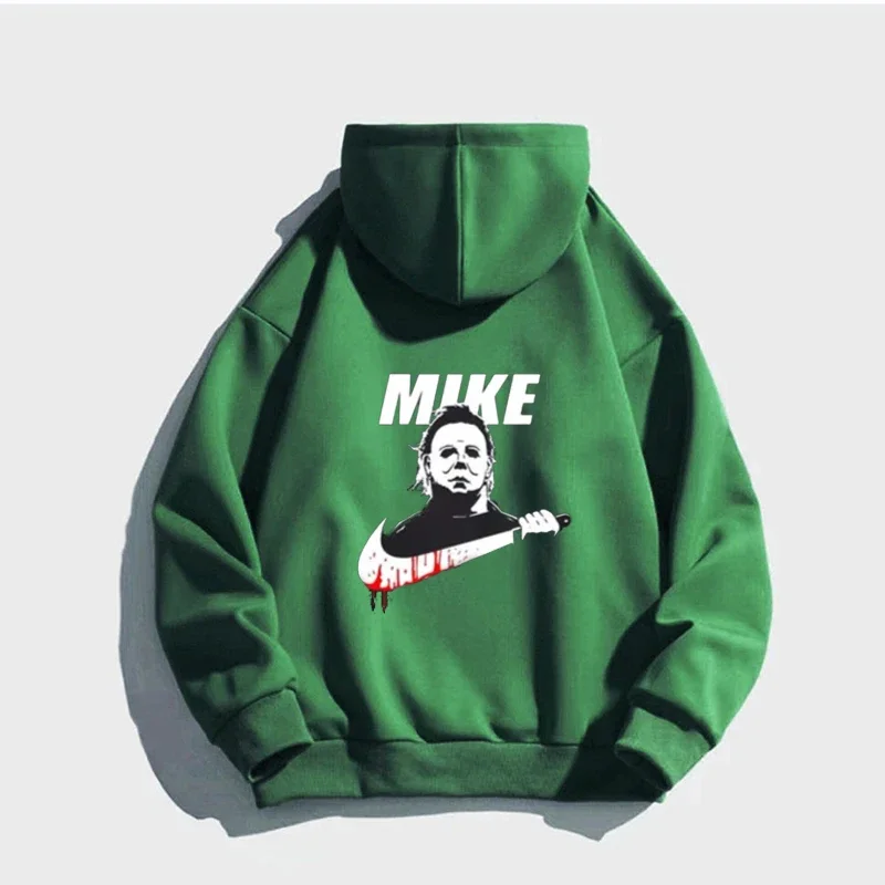 Halloween Michael Myers Hoodie Men Women Horror Movie Hip Hop Hoodies Sweatshirts Coats Pullover Fleece Sweater Brand Clothes