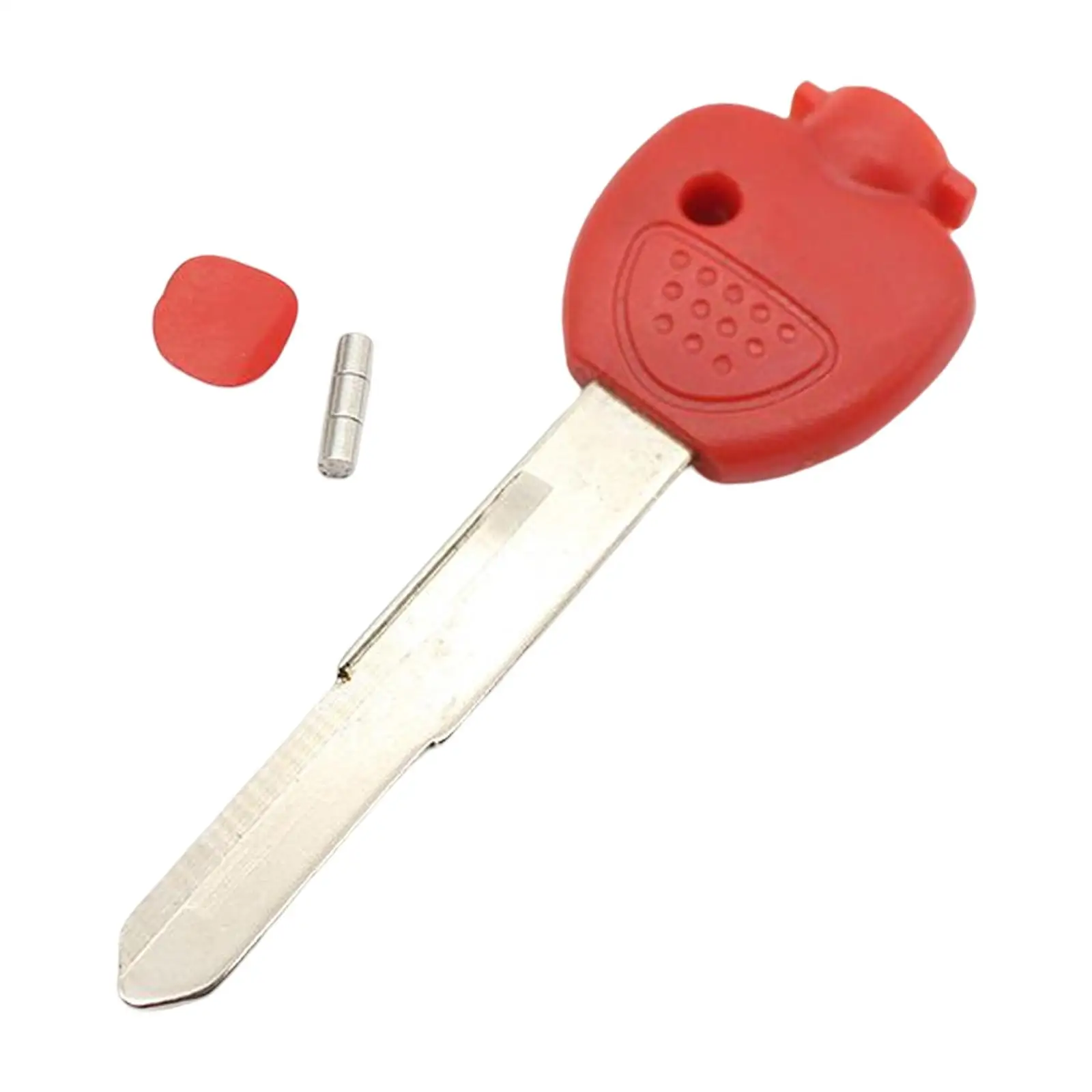 Motorcycle Modified Blank Key Uncut Blade Plastic Metal Part for Yamaha MAJESTY 250 400 YP2 YP3 Backup Key