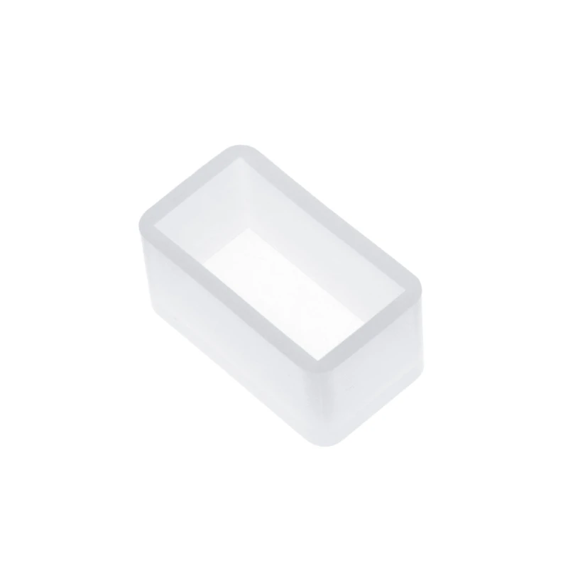 Moldes resina silicona, moldes fundición resina cuboide/cubo para producción DIY