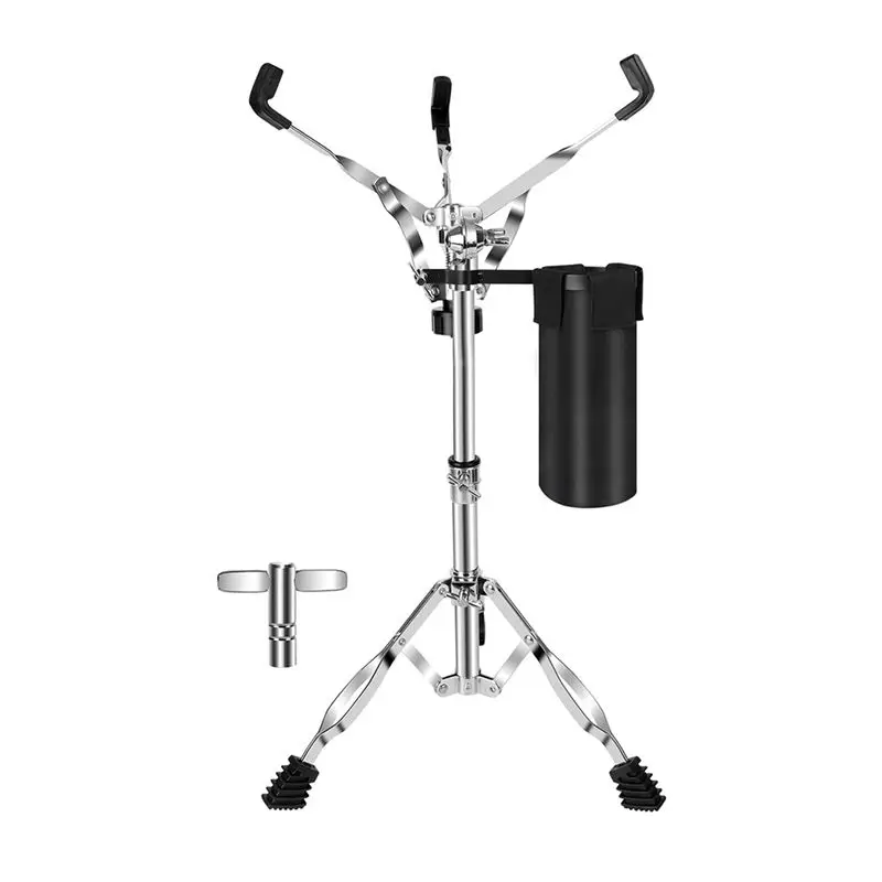 support-de-caisse-claire-reglable-abme-avec-porte-batonnets-integre-pour-caisses-claires-a-languettes-d'acier-et-caisses-claires-muettes