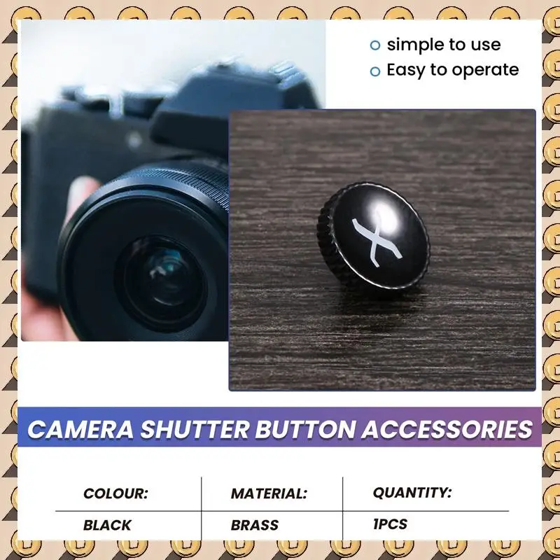 A003 Pasuje do Fujifilm X100V X100F X100S X30 X10 XT30 XT20 XT10 XT4 XT3 XT2 XE3 XE2 Akcesoria do przycisków migawki aparatu