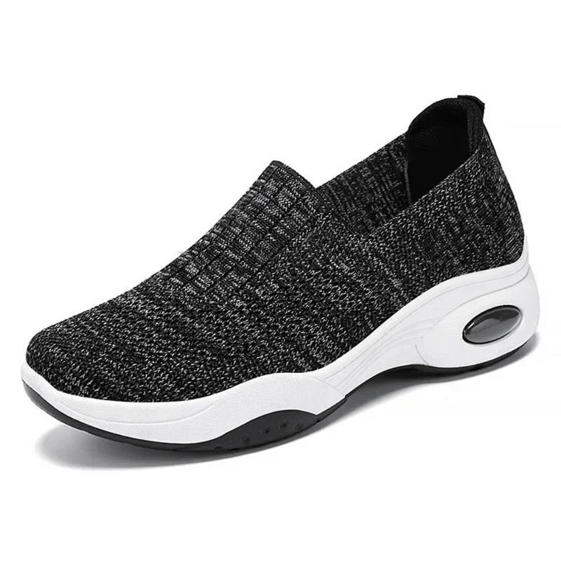 Women Vulcanized Shoes Spring New Fashion Soft Sole Breathable Anti Slip Mesh Women Casual Leisure Lightweight Sports Shoes