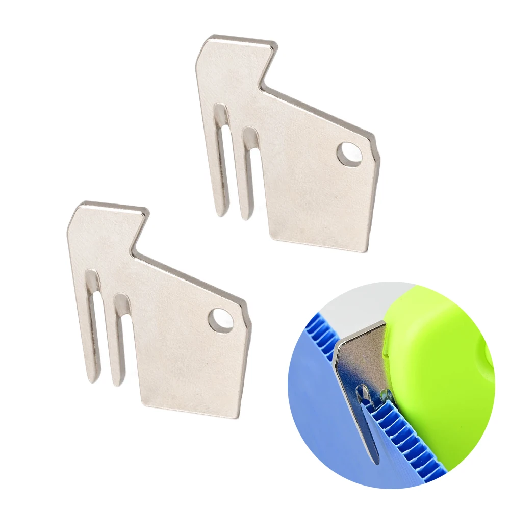 EHDIS PP Hollow Board Cutter Handheld Corrugated Sheet Cutting Grooving Tool with 3mm/5mm Blades Plastic Fluted Board Slitter