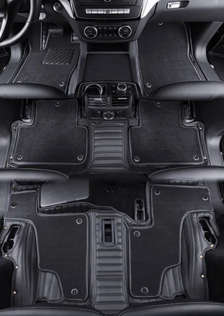 High quality! Custom car floor mats for Mercedes Benz GLS 450 6 7 seats 2024-2020 X167 double layers carpets for GLS450 2023