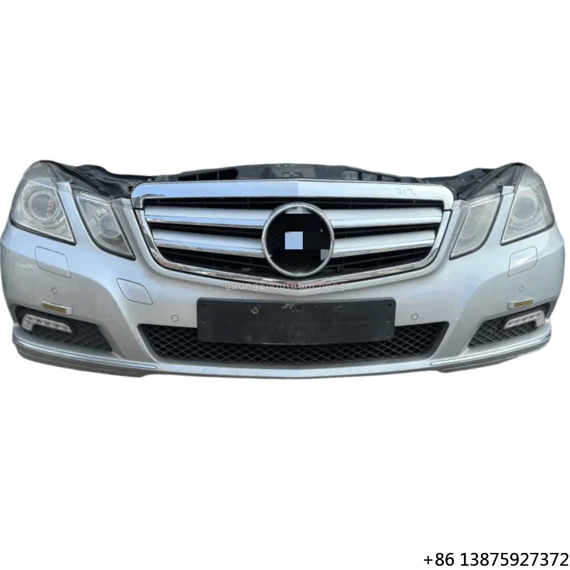 For  E-Class W212 2010-2016 Front Bumper Body Kit Condition for E300 E200 Models Including Headlights