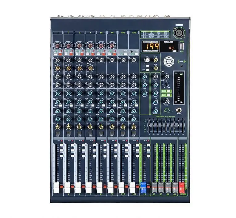 Best Selling audio mixer console USB 16-channel audio music sound dj mixer