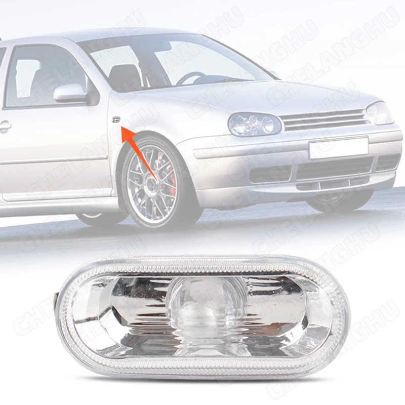 

2 шт. автомобильный фонарь для SEAT Ibiza 2002 2003 2004 2005 автомобильный Стайлинг повторитель боковой габаритный указатель поворота лампа без лампочек