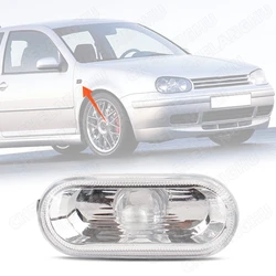2pcs Car Light For SEAT Ibiza 2002 2003 2004 2005 Car-styling Repeater Side Marker Turn Signal Light Lamp Without Bulbs