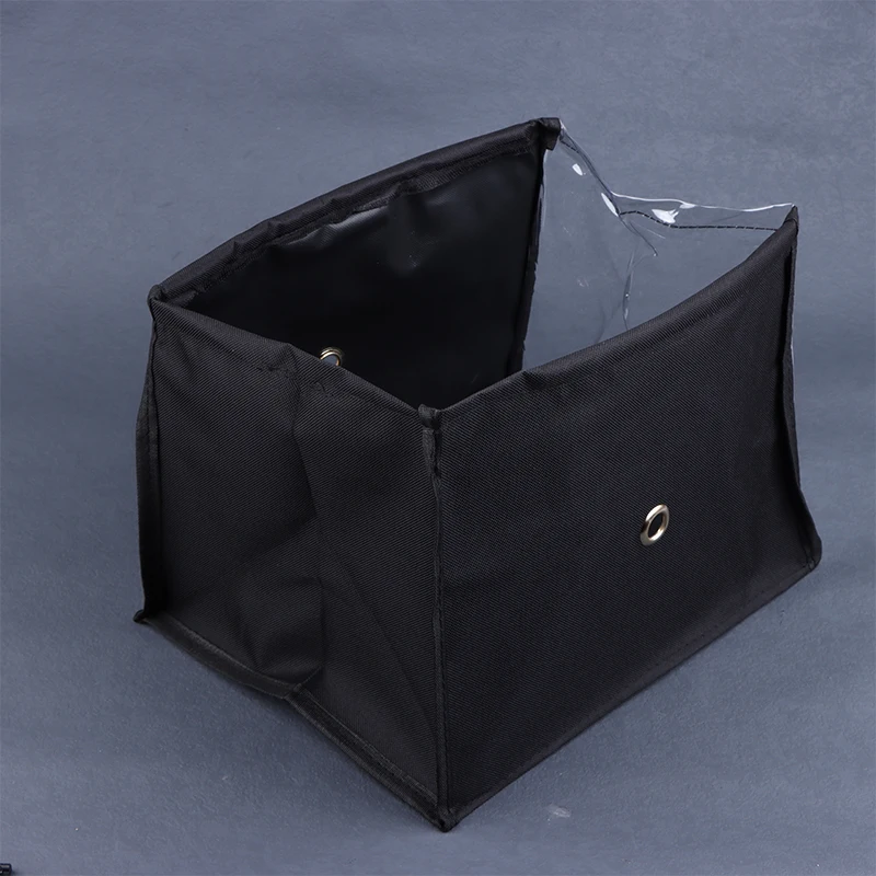 .Hot Sale-Black 1Pc Beam Moving Head Rain Cover Seamless Waterproof Protection for Stage Light Use in Outdoor Environments
