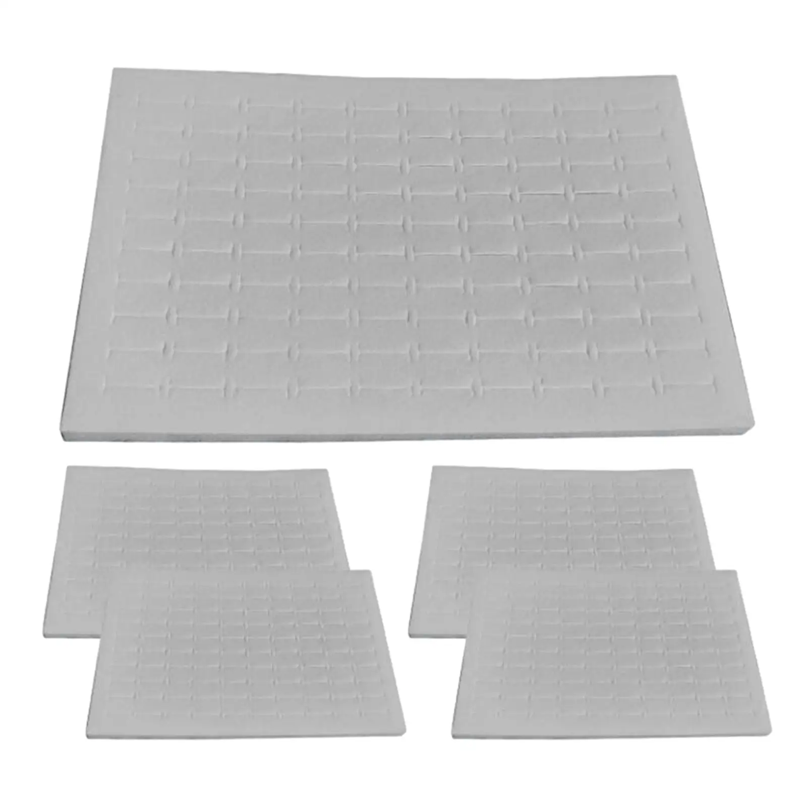 5Pcs     Ring Pad Selling Organizer Ring Insert Liners Rings Earring Display Pad for Selling Rings Retail Rings Display