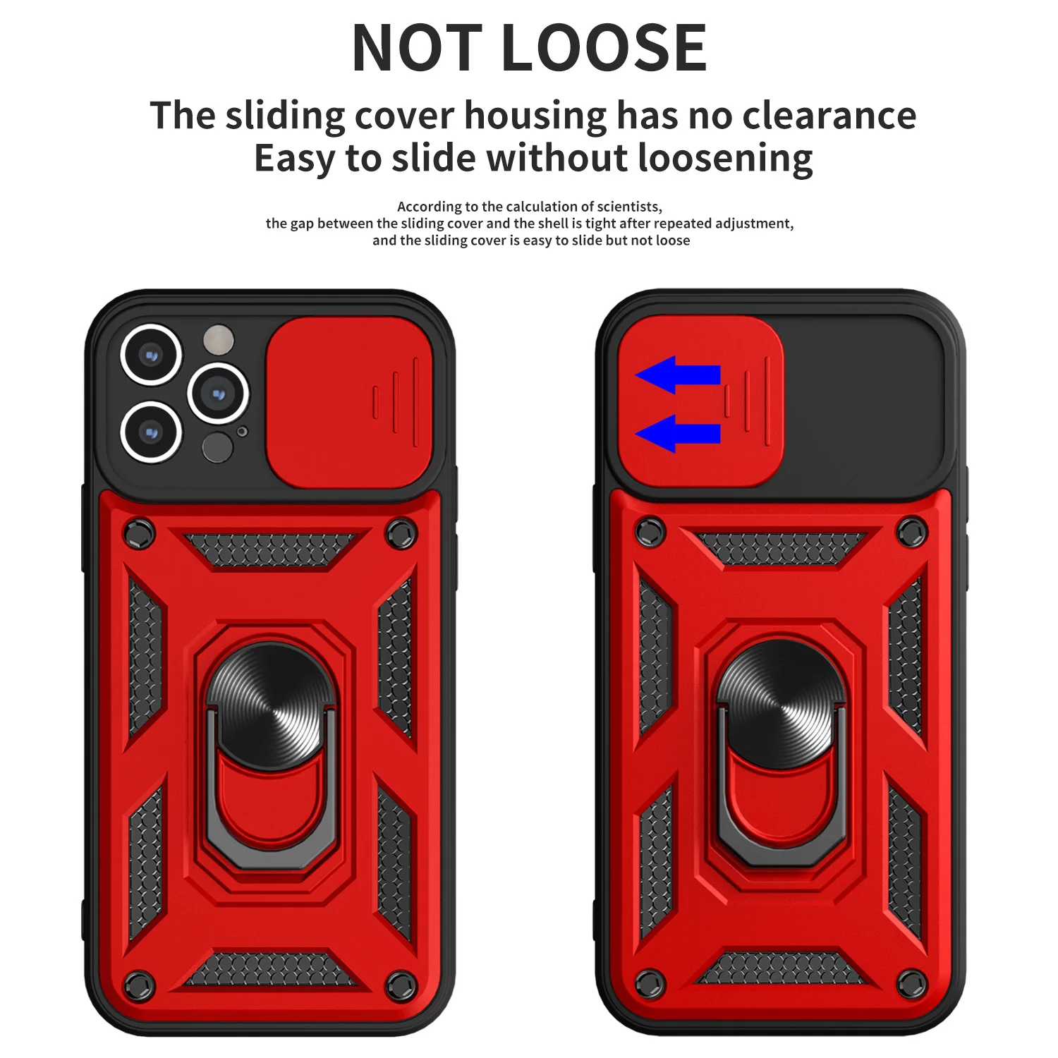 Shockproof Armor Case For iPhone 16 17 15 14 13 12 11 Pro Max Military Grade Bumpers Ring Cover Slide Camera Lens Protector Case