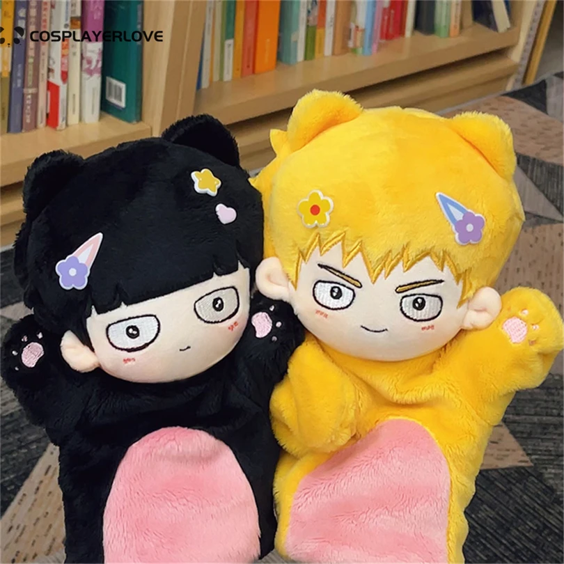 Reigen Arataka Kageyama Shigeo hand puppet plush doll Stuffed Toys for Cosplay