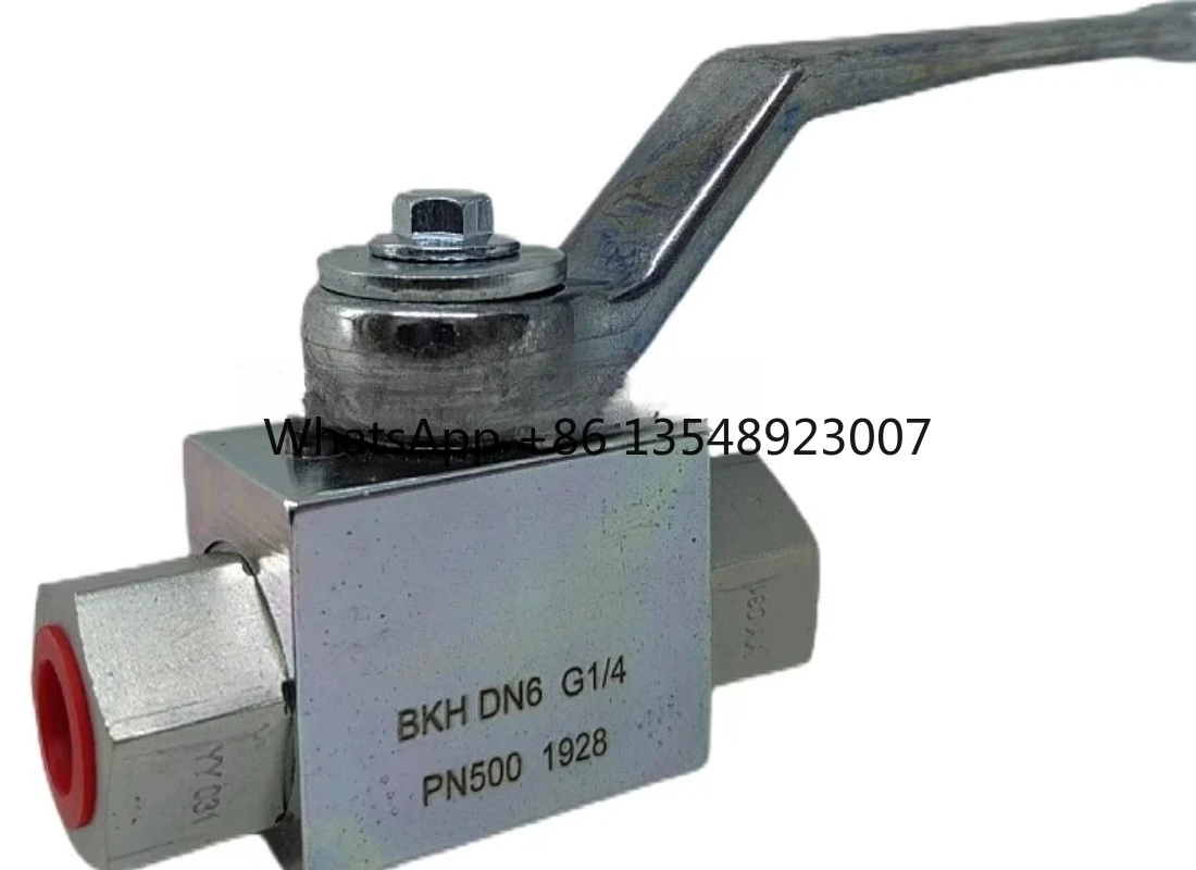Válvula de aceleración neumática manual importada, adecuada para BKH-DN6-G1/4-PN500-1250