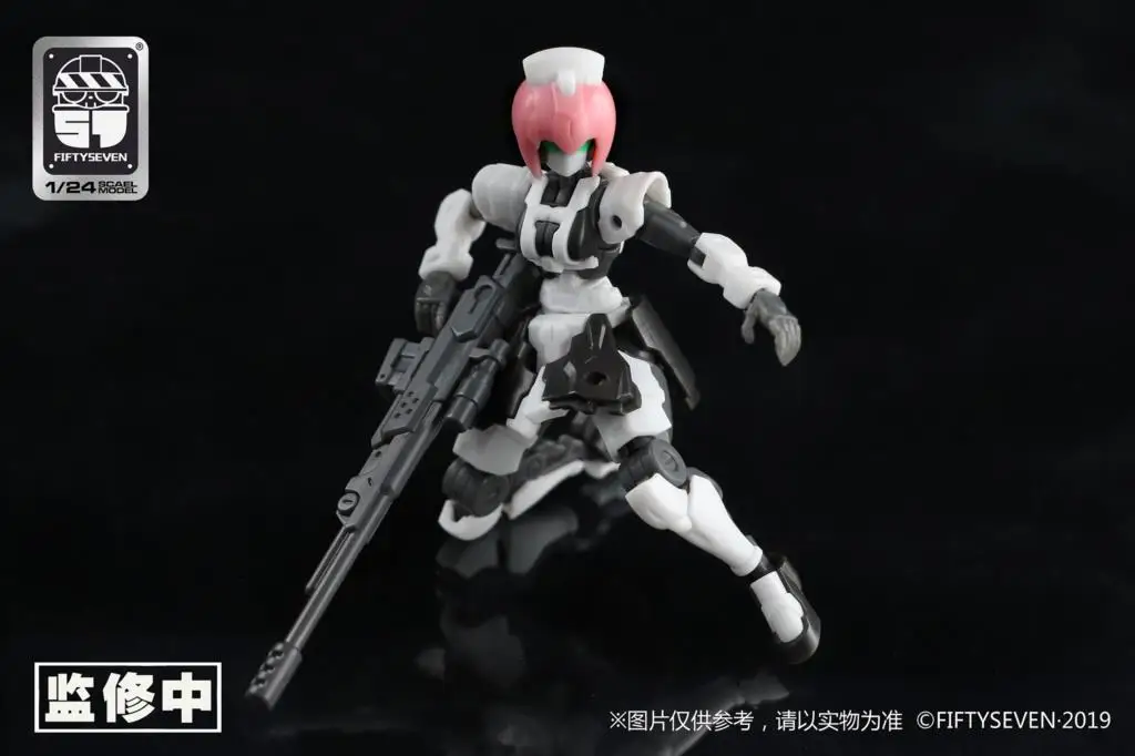 FIFTYSEVEN Industry Type.3 Type.9 Type.5 Number 57 HOMURA Armored Puppet Oni Flame 1/24 Scale COREBOOY SET B1-01 B1-02 Figure