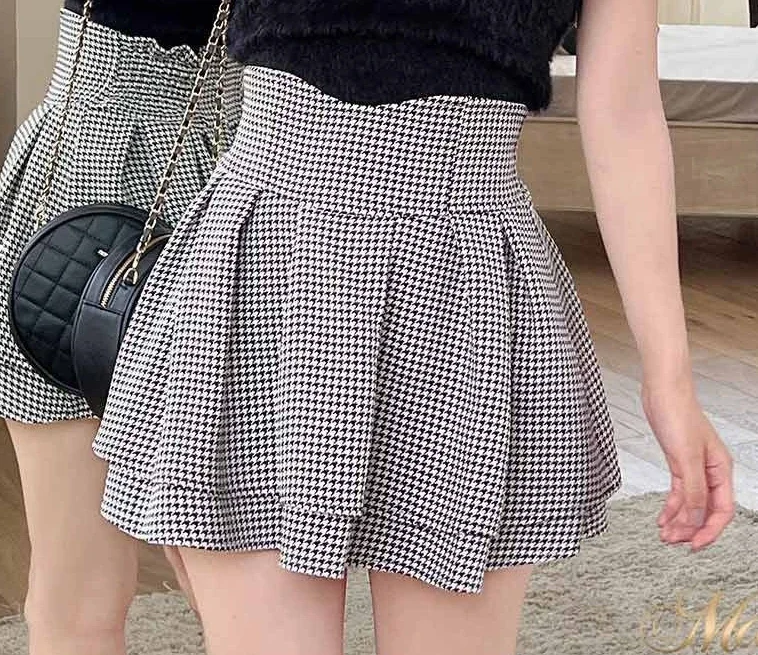 Japanese Style Women Skirts 2024 Spring Summer A Line Mini Skirt Mine Mass-Produced Sweet Girl Lolita Ruffles Skirt Culottes