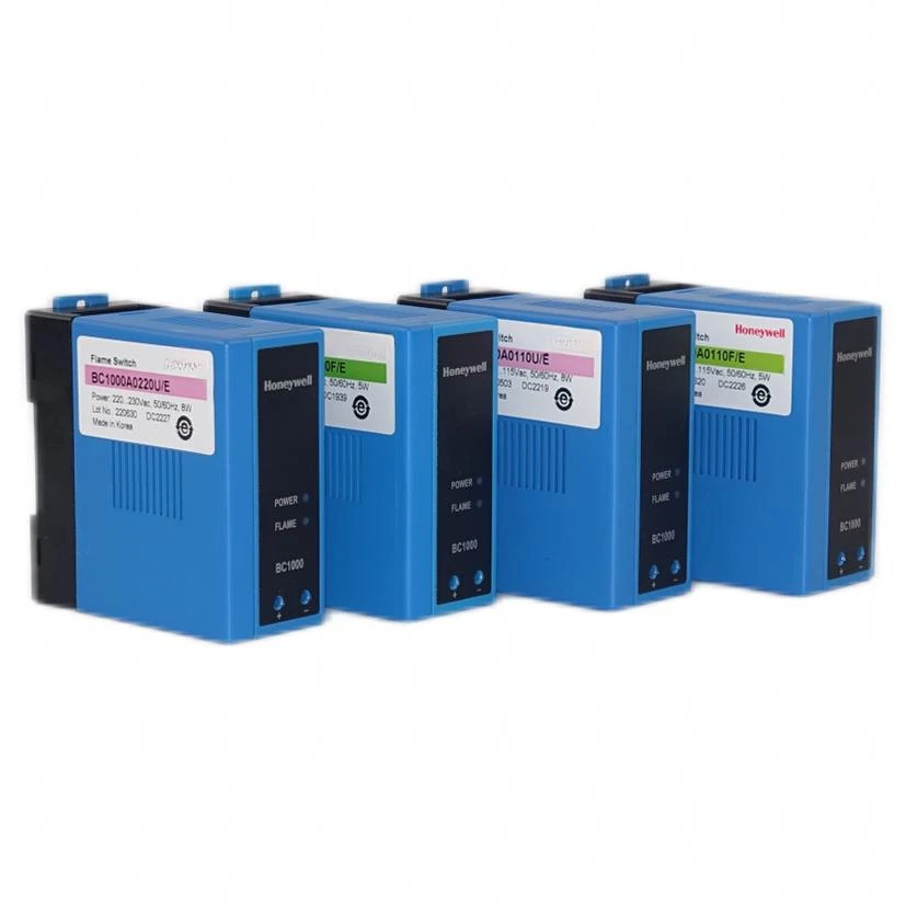 

Flame monitor BC1000A0220U/E ion detection signal conversion, switch output