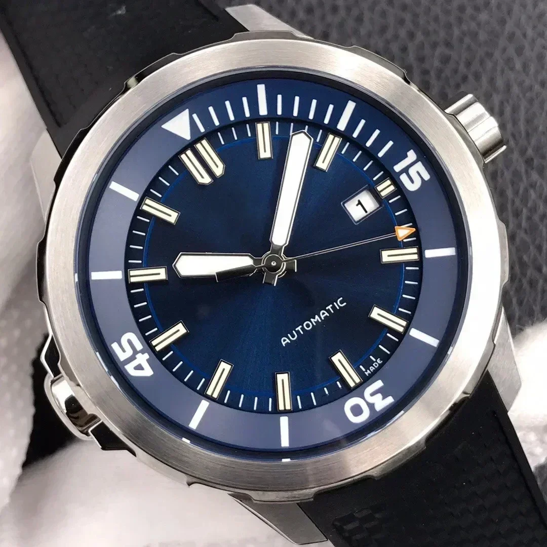 �y�Z�[�����z�����Y 46mm �����@�B�����v 904L �X�e�����X�X�`�[�� �L�����o�X �N���m�}�b�g �X�[�p�[���~�m�o �O���[�� �u���[ �E�H�b�`