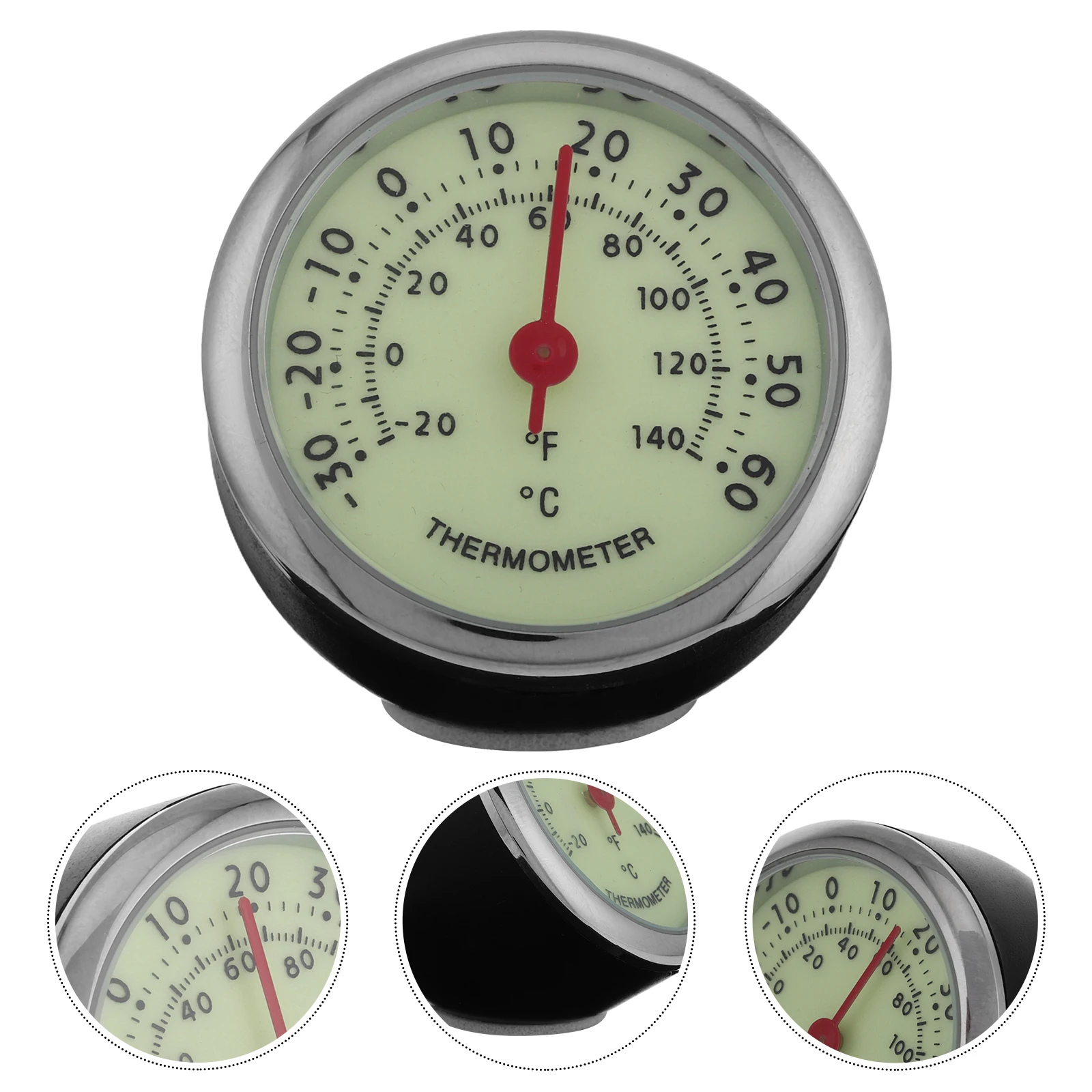 Car Thermometer Vehicle-mounted Thermometers For With Display Thermometer For Vehicle Temperature Accessories Auto Part