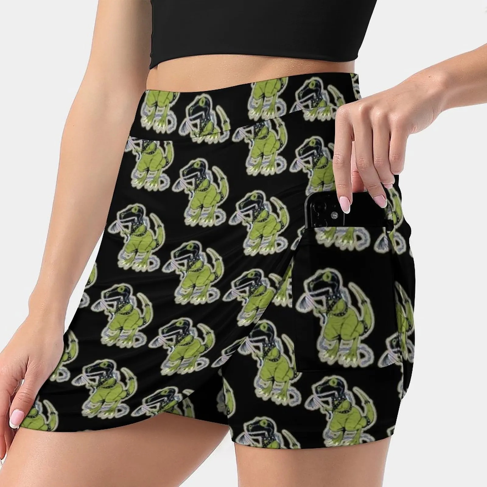 Rex The Tyrannosaur-Dinos! Skirts Woman Fashion 2022 Pant Skirt Mini Skirts Office Short Skirt Dinosaur