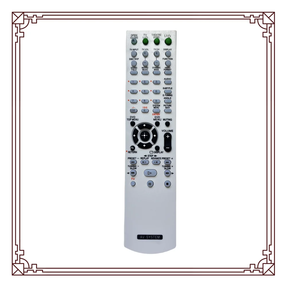 New Remote Control Fit for Sony Home Theater System RM-ADU003 HCD-HDZ235 HCD-DZ750 DAV-DX255 DAV-HDX265 DAV-DX315 RM-ADU001