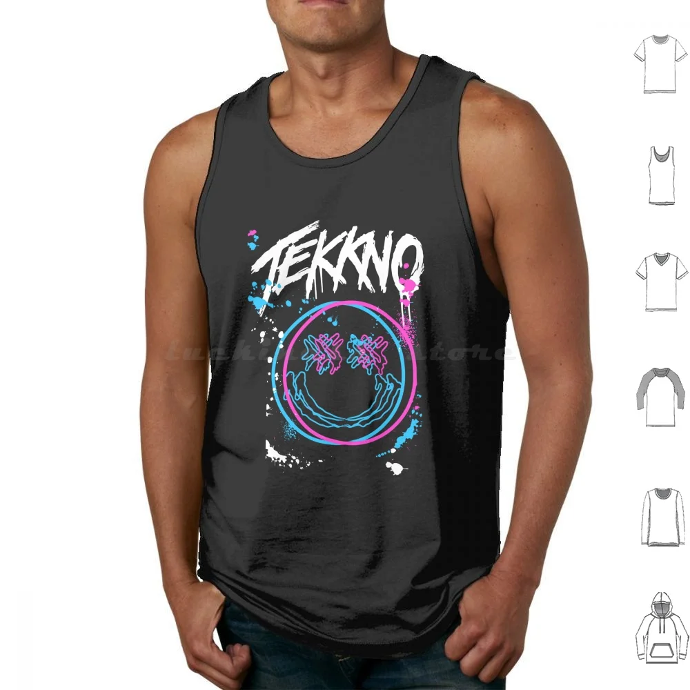 Double Trouble Back Tank Tops Print Cotton Electric Callboy Electric Callboy Band Electric Callboy Music Electric Callboy