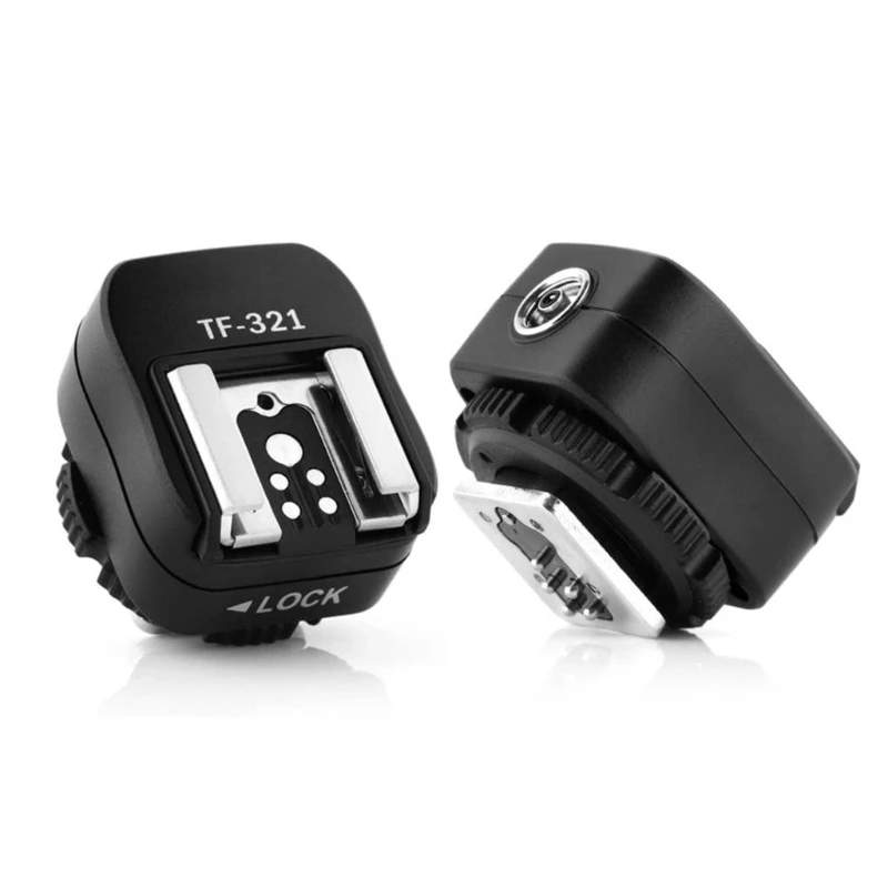 R91A TF321 الحذاء الساخن وامض تحويل محول اتصال الكاميرا إلى وامض خارجي