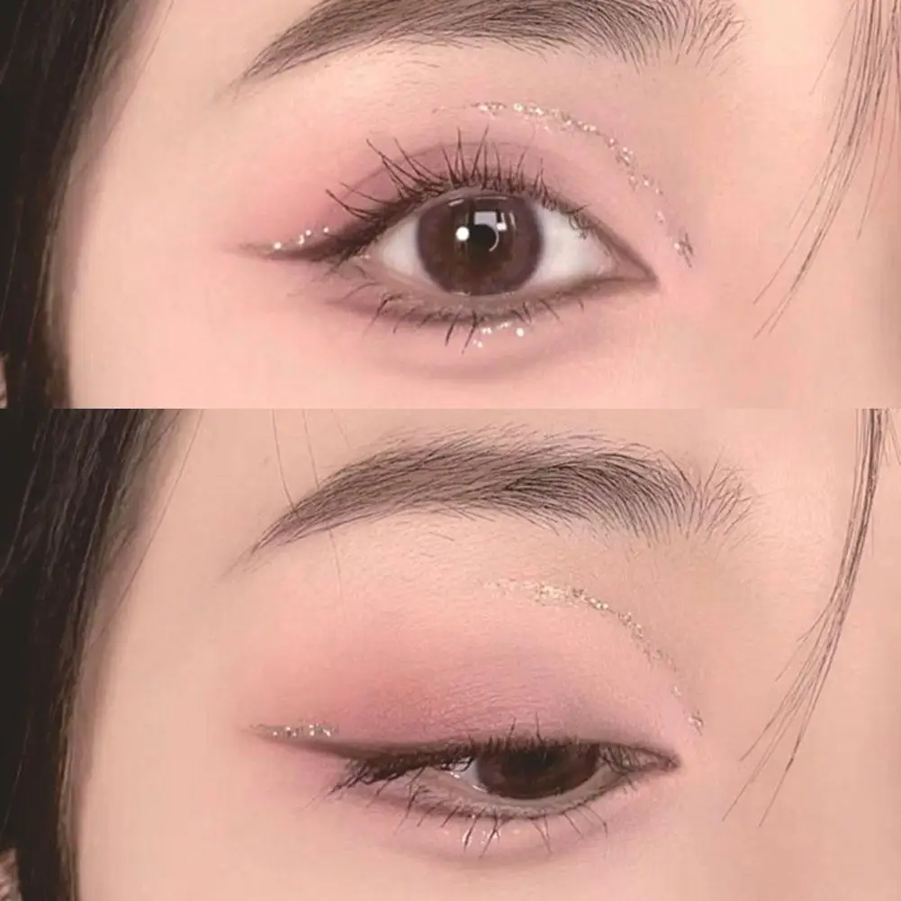 Palette di ombretti, consistenza liscia vellutata e colore opaco vibrante facile da impermeabilità, per effetti scintillanti e strumenti per il trucco X0C6