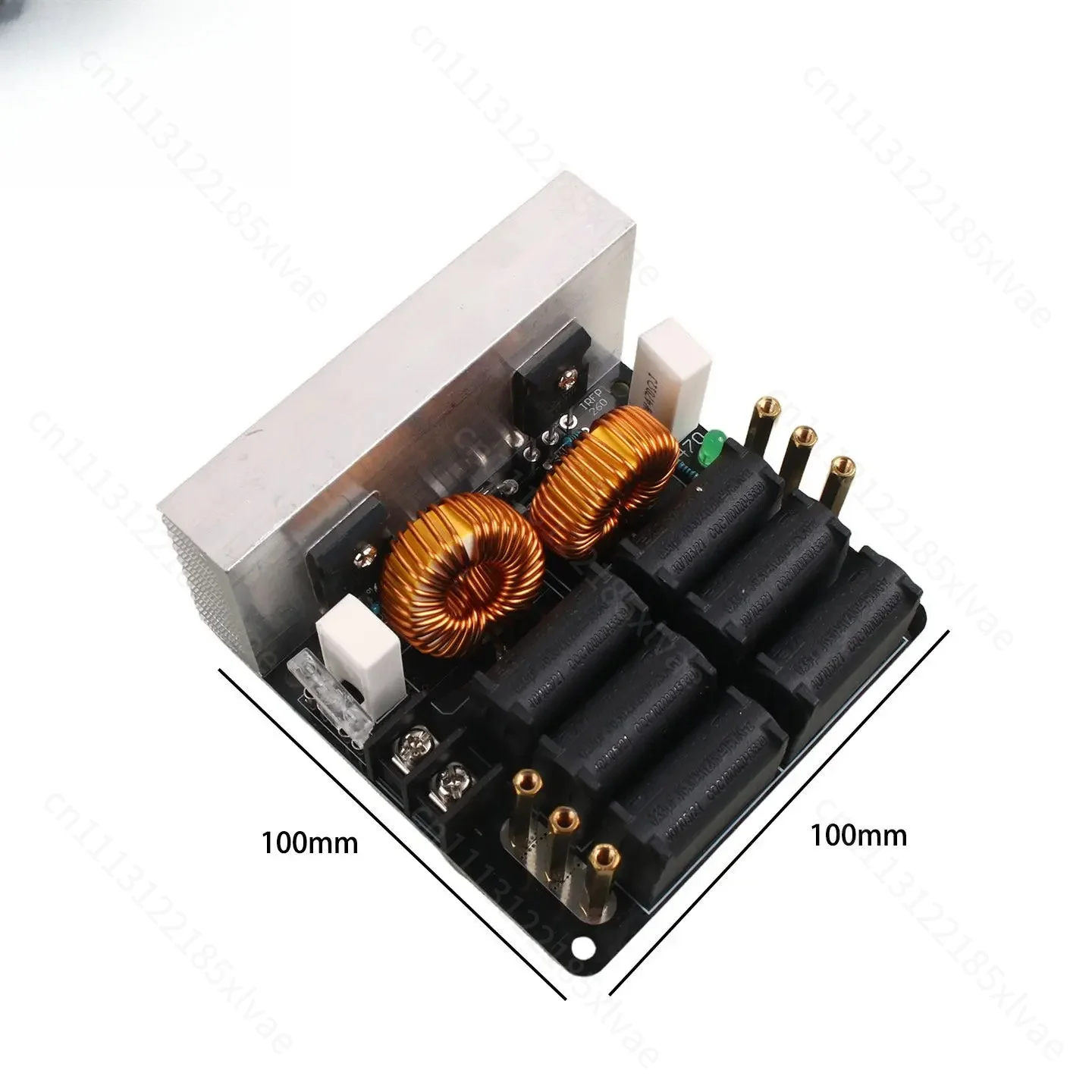 ZVS High Frequency Induction Heating Driver Board 12V Eddy Current Heating DIY Experiment Module