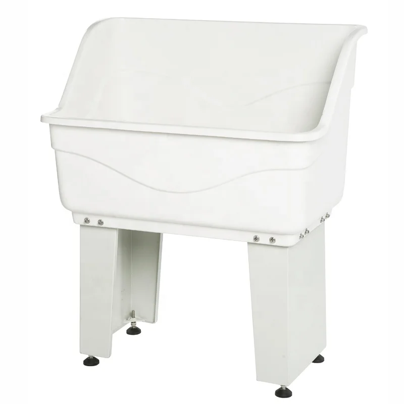 

Fiberglass Pet Tub Dog Grooming Bathtub Removable Washing Salon Acrylic Fiberglass Pet Tub Factory OEM Free Standing New 2023