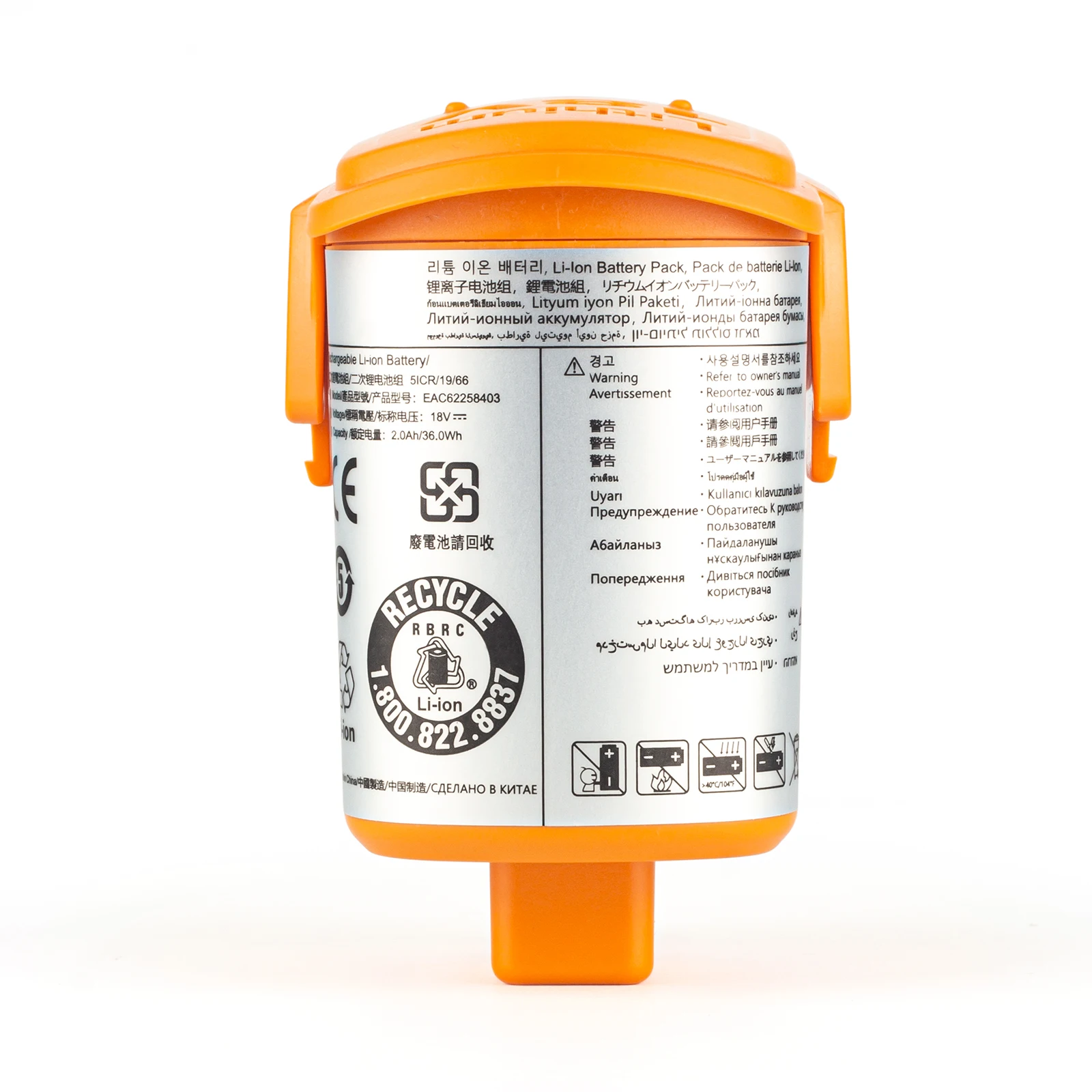 

Dust collector battery For LG VS8400 VS8400SCW VS8401SCW VS8403SCW S86R S86GW S84 VS8402SCW EAC62258403 EAC62258401 EAC62258405