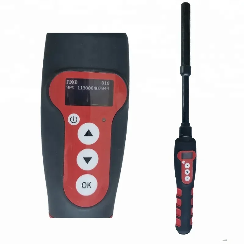 134.2kHz,125KHz Handheld RFID Animal Reader Long Antenna Waterproof IP67 FDX-A FDX-B HDX for Fish Arowana Tag Chip Scanner USB