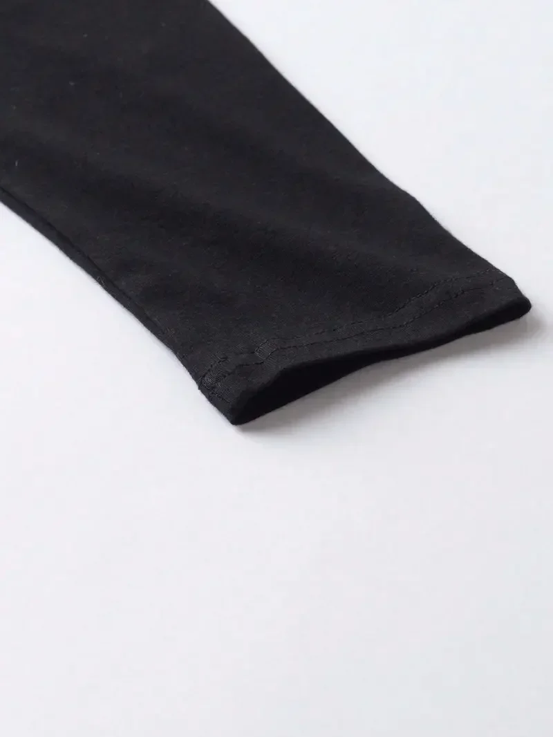 T-shirty plus size dla kobiet i mężczyzn z nadrukowanymi wzorami, bawełniana odzież, codzienne koszulki z długim rękawem i okrągłym dekoltem.
