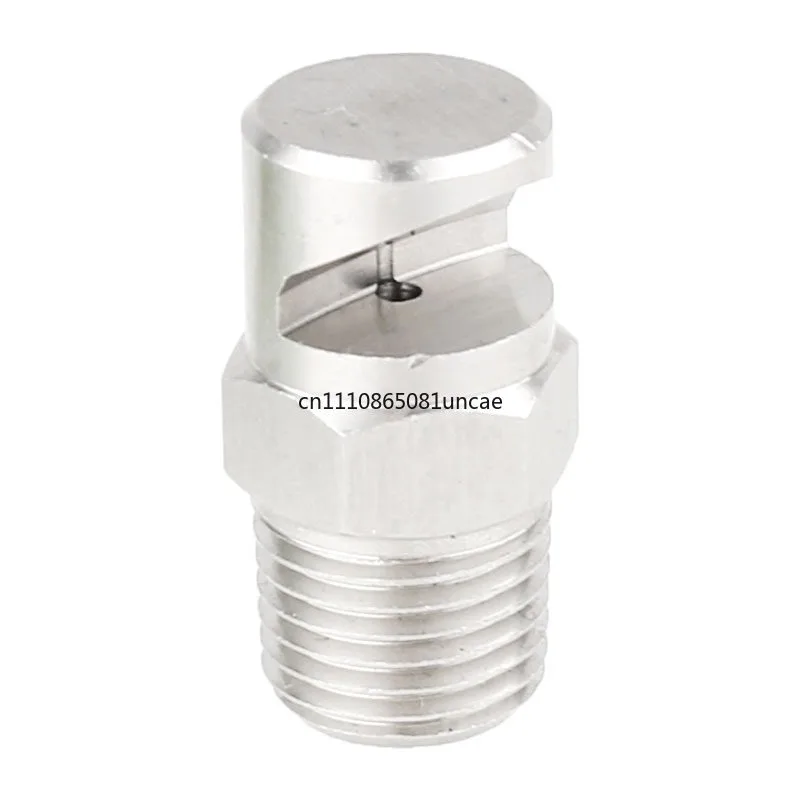 Stainless Steel 120 Degree Duck Bill Fan Nozzle Wide Angle High Pressure Water Curtain Flushing Accessory Hot Sale