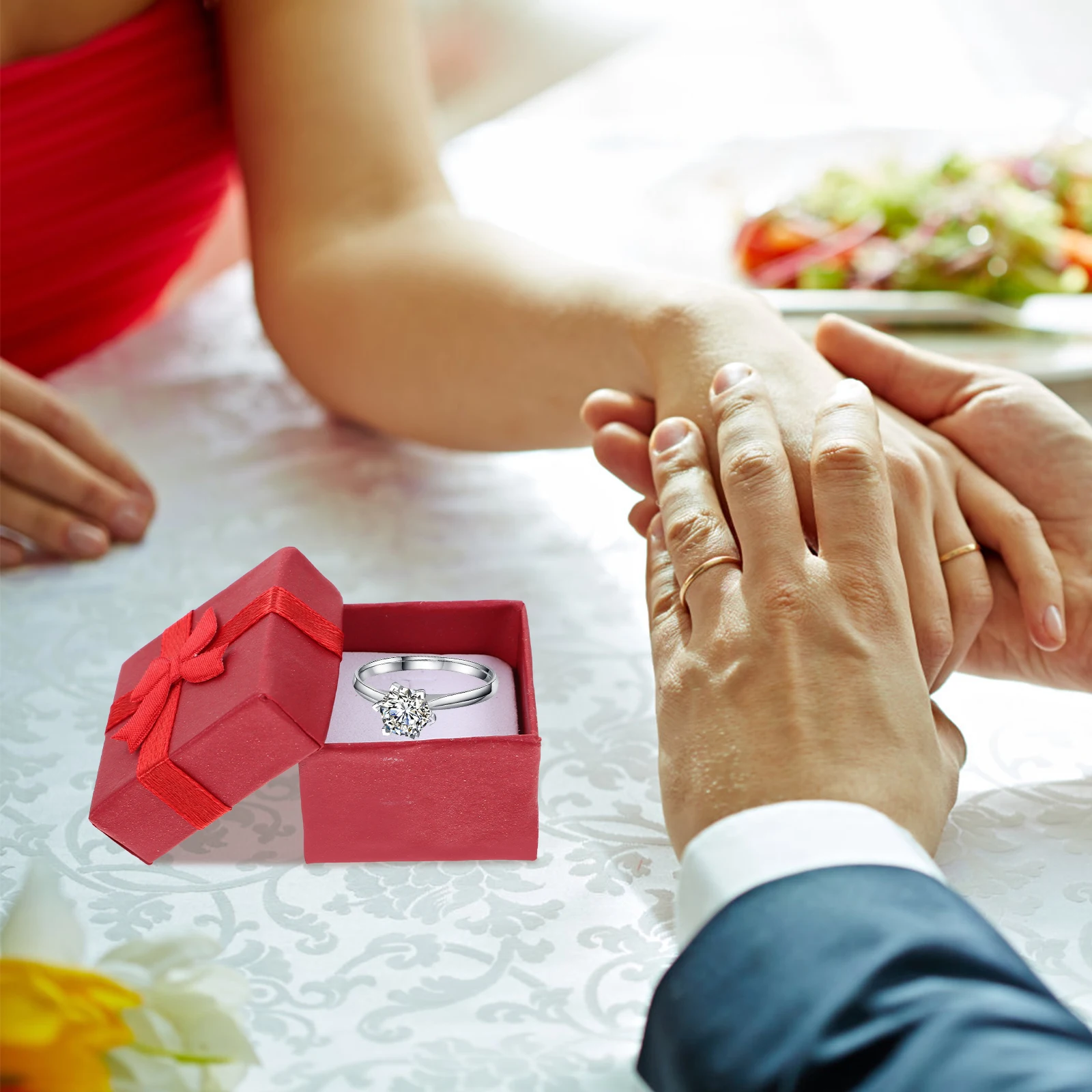 

24 шт., коробки для хранения ювелирных изделий, элегантный подарочный чехол для серег, браслетов, ожерелий, синий стильный органайзер, коробки для ювелирных изделий