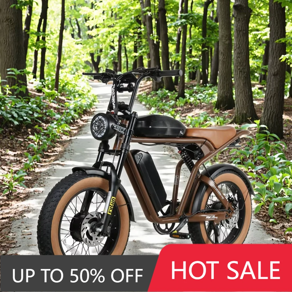 

JYF 2000W 48V 32Ah dual motor full suspension 7s electric bicycle tube lithium battery rear wheel hub aluminum alloy fat tire el