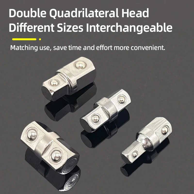 Socket adapter Converter Reducer Set 3/8 To 1/2 3/8 1/4 1/2 To 1/2 Impact Drive Ratchet Wrench Socket Adaptor Repair Hand Tool
