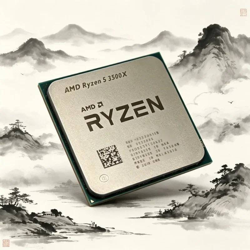 

AMD Six-Core Six-Thread Desktop CPU Ryzen 5 3500X R5 3500X 3.6GHz 7NM 65W L3=32M 100-000000158 Socket AM4 Without Package