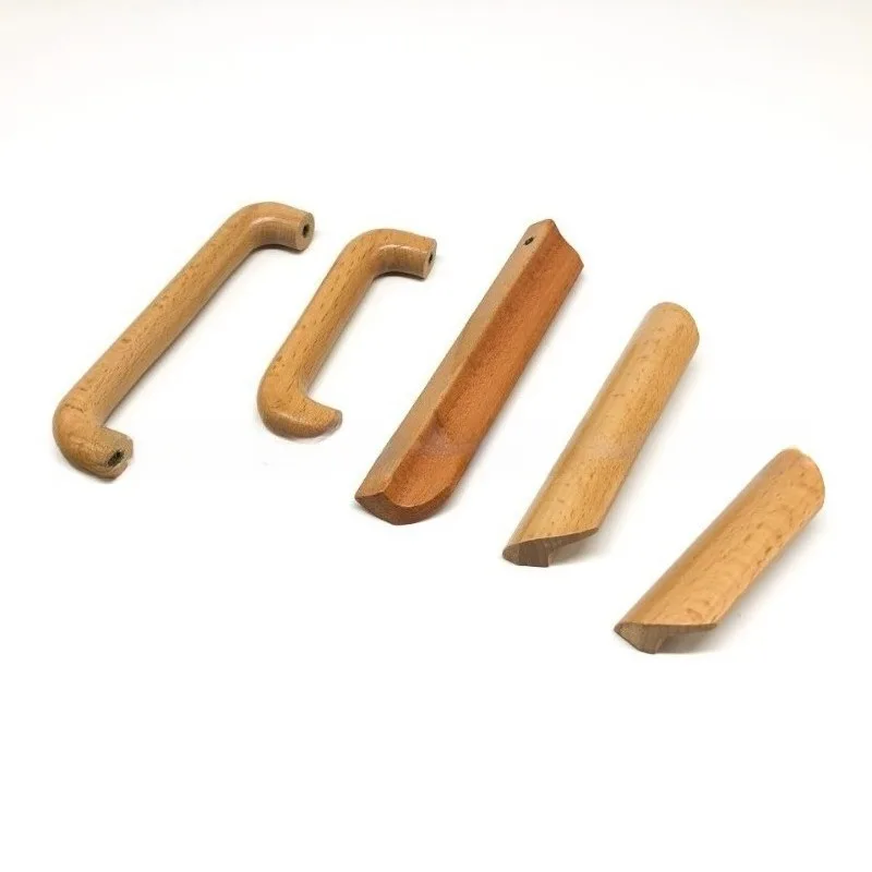 Küchenschrankgriff Schublade Massivholz Möbel Holztür Schubladenknöpfe Schrankgriffe für Möbel