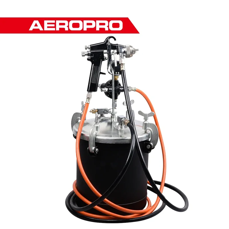 AEROPRO A8312 High Quality Automatic Mixing Paint Tank Gun