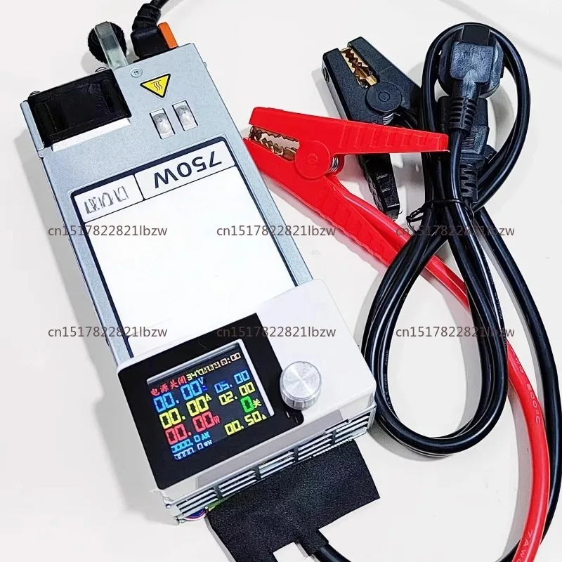 D750ES1S3 Server to Adjustable Power Supply Kit, Color Display Variable Voltage for Lab & Battery Charging