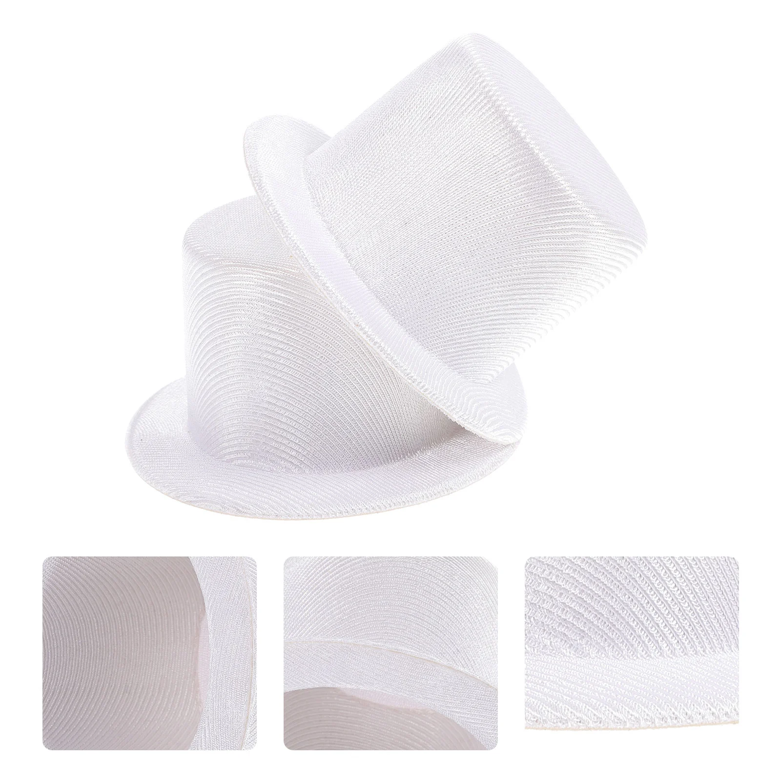 2 Pcs Halloween Costumes for Baby Mini Hat Tiny Hats Crafts Suite Snowman Tops White Child