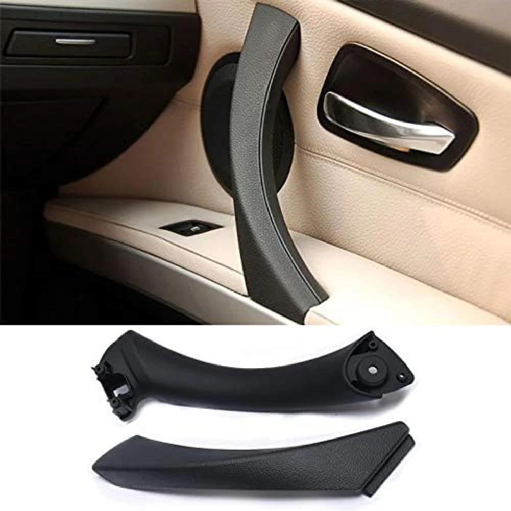 Interior Door Cover Door Pull Handle Kit Wear Resistant OEM Fitment For Interior Car Restoration For BMW 316 2004-2011