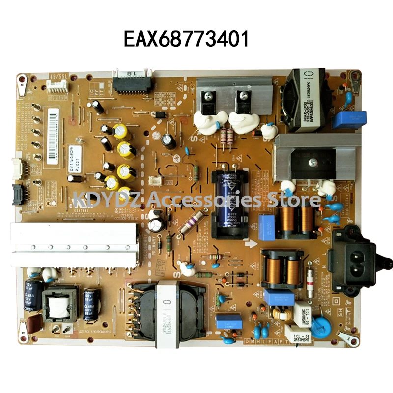 free shipping Good test power supply board for 55UH6500 EAX66773401  EAY64210701