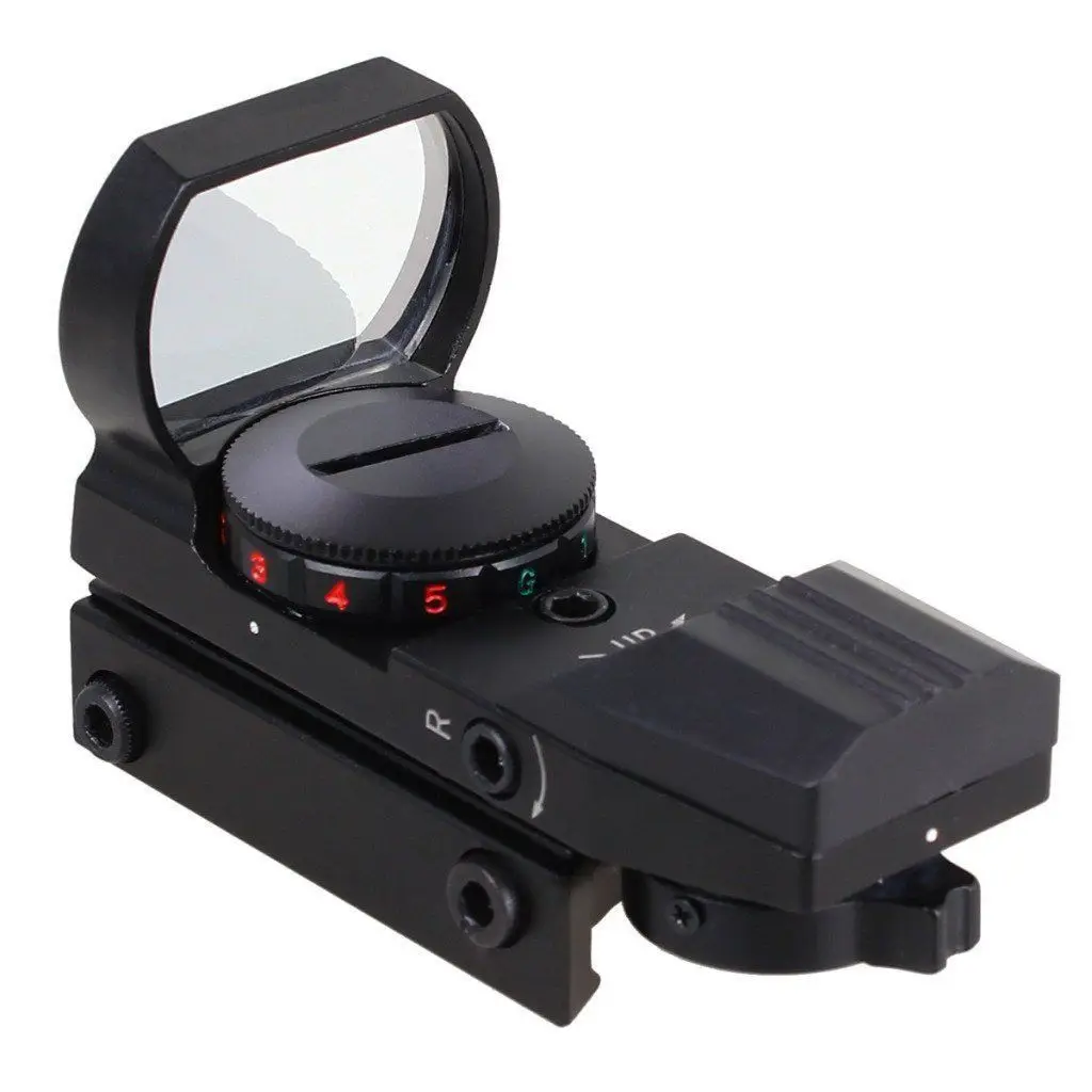 

Outdoor Hunting 4 Reticle Electro Red Green Dot Sight Rifle Scope 1X22X33