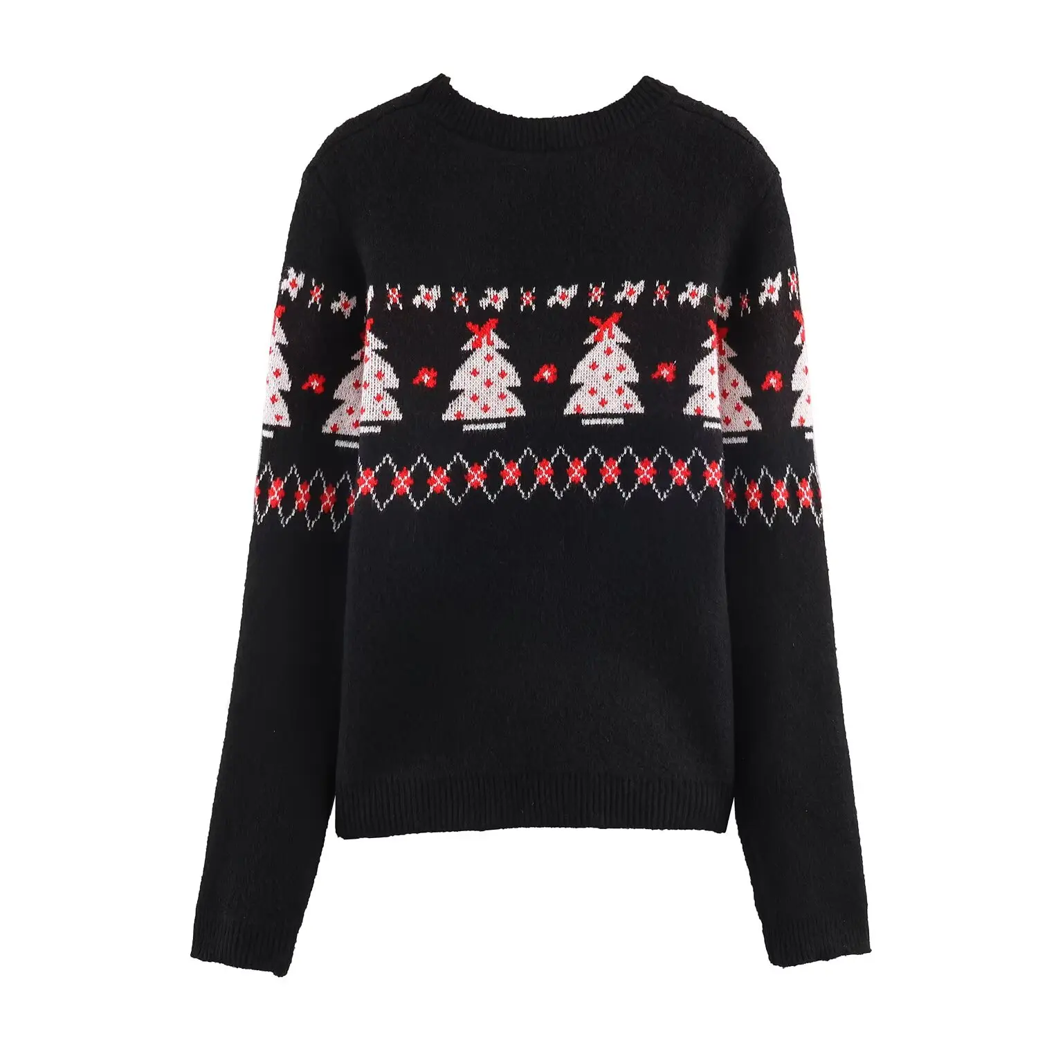 Modny damski zestaw ubrań na jesień i zimę, uniwersalny design, seria Cisas, długi sweter, dwuczęściowy komplet dla dorosłych kobiet.