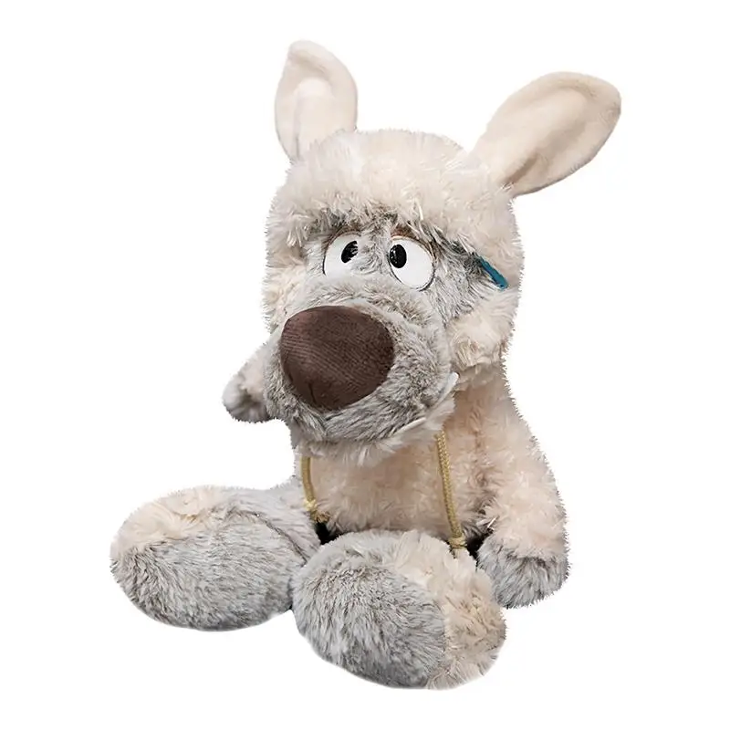 

Stuffed Wolf Plush Toy 11.8 Inches Soft Doll Sheep Clothing Cuddly Collectible Dolls Soft Plush Decoration For Home Room Living
